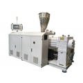 Plastic conical twin screw extruder